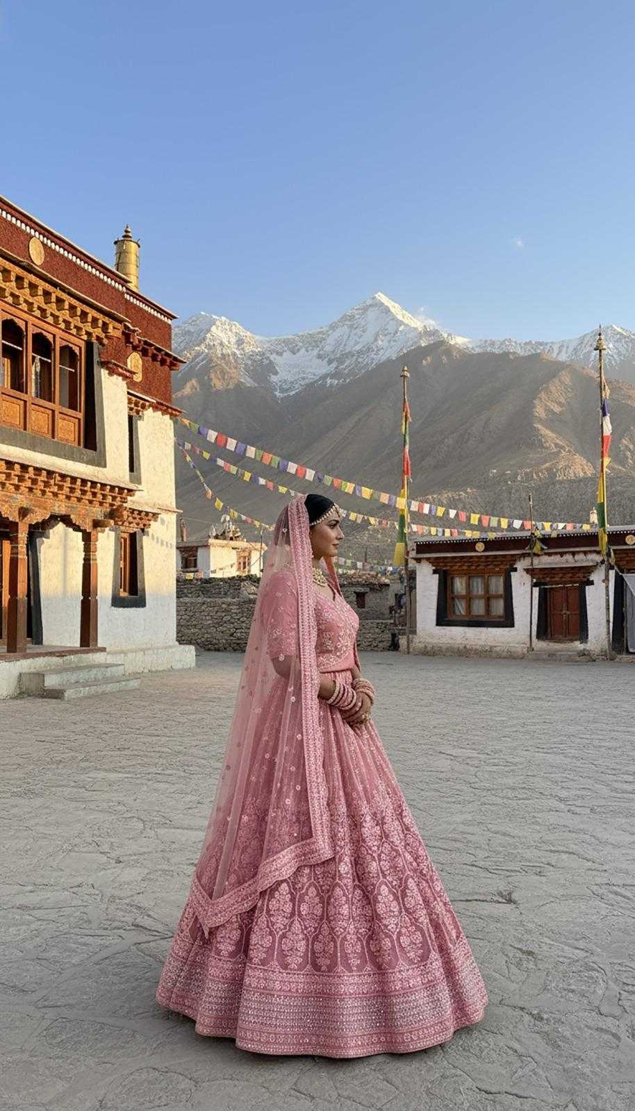 Ynf Butterfly Net KESH481 JARKAN Lehengas Wholesale Wedding Lehenga Bollywood Lehenga Choli Lehenga For Mehndi Manufacturer- Kapda Export