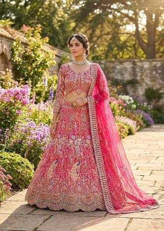 Ynf Butterfly Net KESH512 1676 Lehengas Wholesale Bridal Lehenga Wedding Lehenga Net Lehenga Choli Manufacturer- Kapda Export