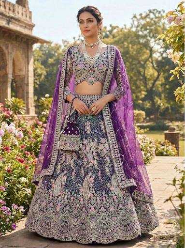 Ynf Butterfly Net KESH512 1676 Lehengas Wholesale Bridal Lehenga Wedding Lehenga Net Lehenga Choli Manufacturer- Kapda Export