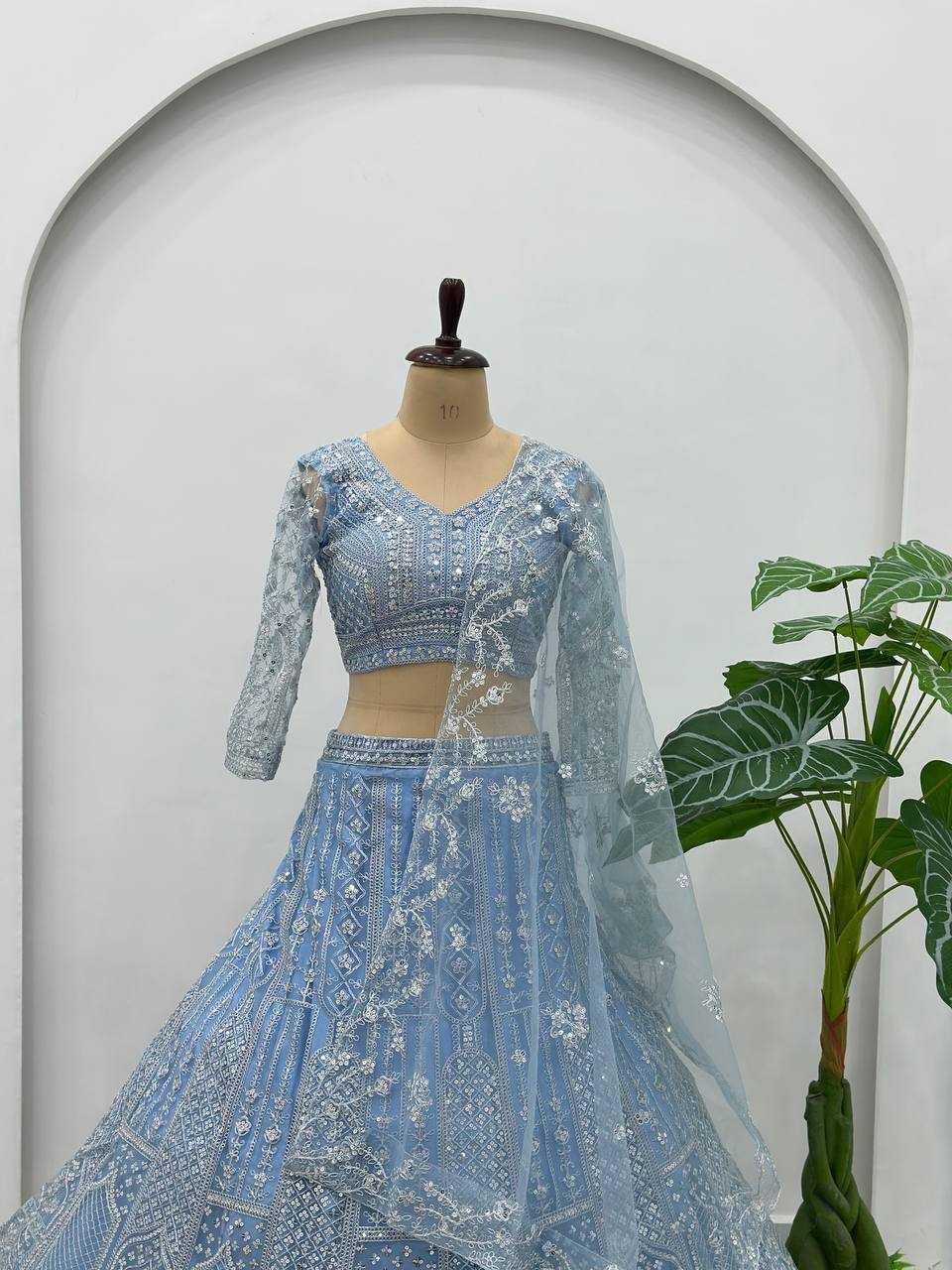 Ynf Butterfly Net KESH533 5146 Lehengas Wholesale Designer Lehenga Wedding Lehenga Net Lehenga Choli Manufacturer- Kapda Export