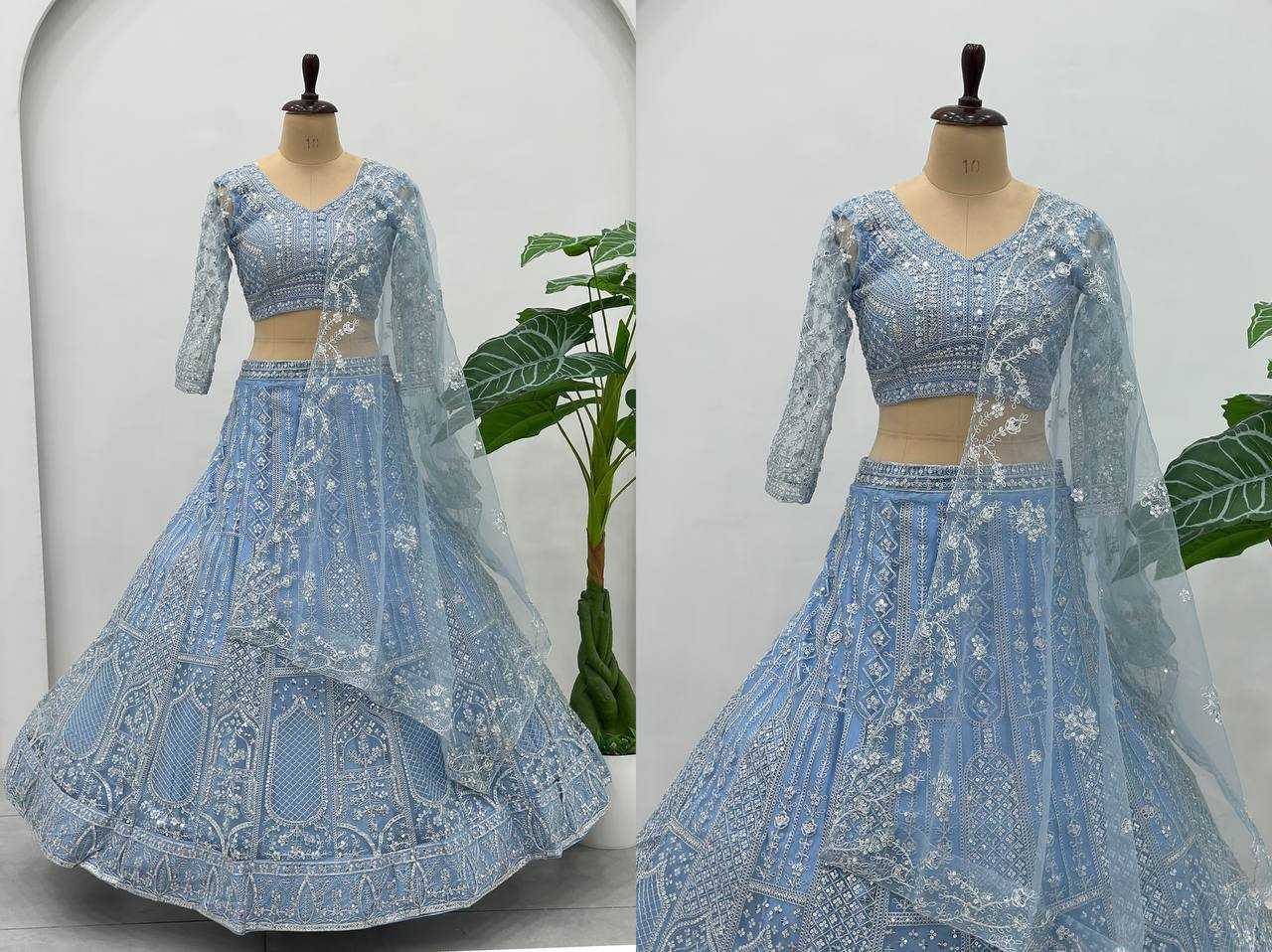 Ynf Butterfly Net KESH533 5146 Lehengas Wholesale Designer Lehenga Wedding Lehenga Net Lehenga Choli Manufacturer- Kapda Export