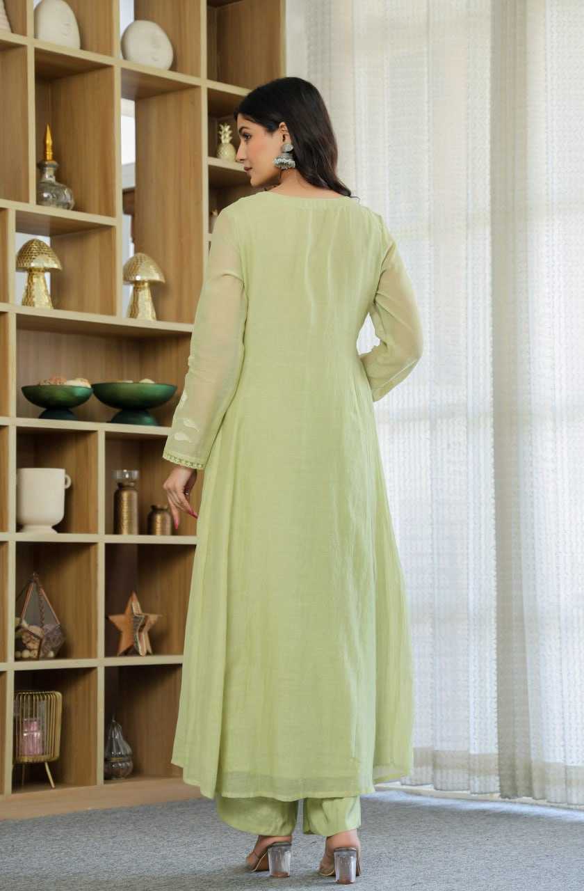 Ynf Chanderi Silk KESH595 DEVKI Suits & Dresses Festive Collections Wholesale Chanderi Suit Party Wear Dresses Gown Dresses Manufacturer- Kapda Export