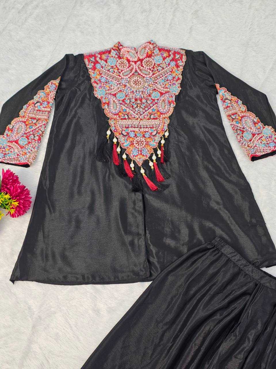 Ynf Chinon KESH531 1065 Suits & Dresses Festive Collections Wholesale Party Wear Dresses Embroidered Dresses Navratri Dresses Manufacturer- Kapda Export