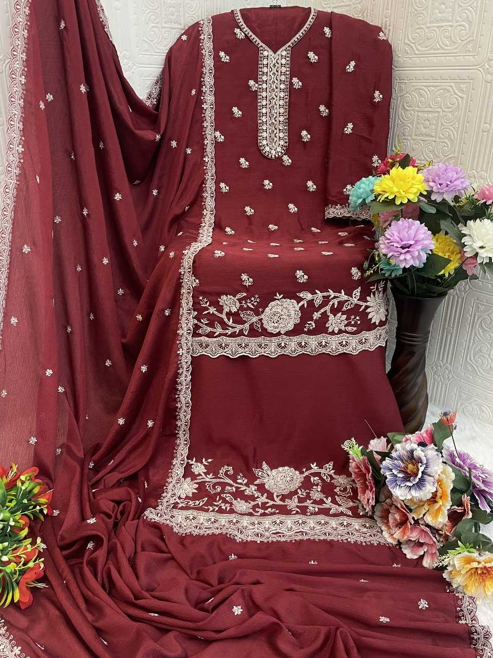 Ynf Chinon RIN236 72691 Kurti Islamic Clothing Wholesale Festive Kurtis Ethnic Kurtis Long Kurtis Manufacturer- Kapda Export