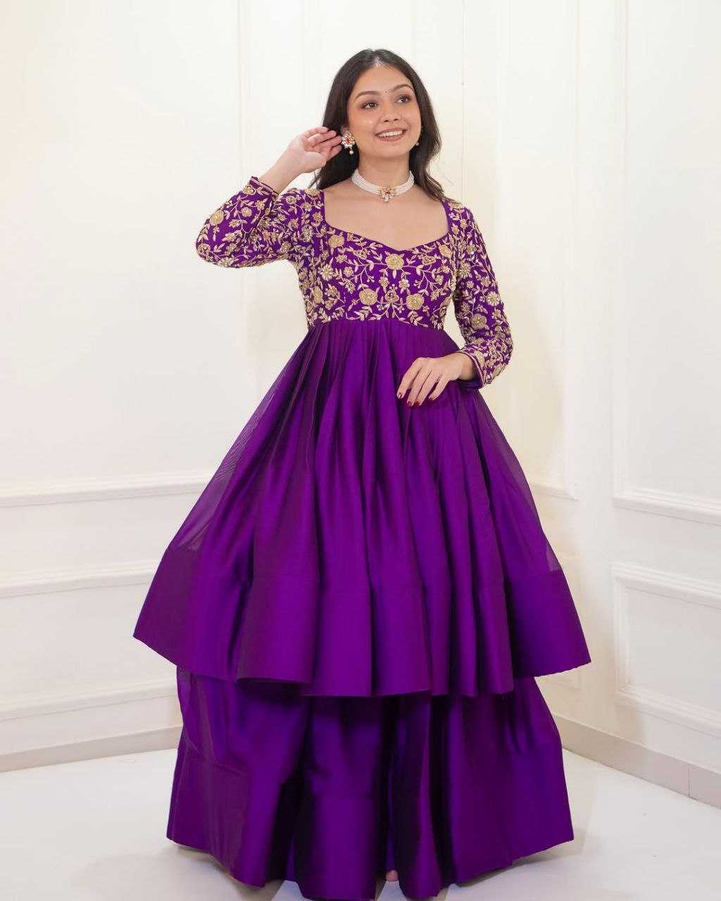 Ynf Chinon Silk KESH567 SHIVA Lehengas Wholesale Bridal Lehenga Silk Lehenga Lightweight Lehenga Manufacturer- Kapda Export