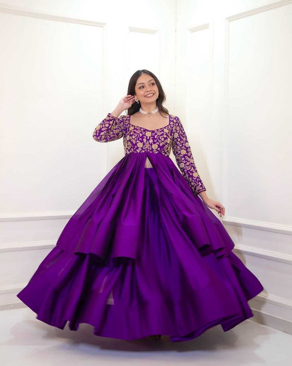 Ynf Chinon Silk KESH567 SHIVA Lehengas Wholesale Bridal Lehenga Silk Lehenga Lightweight Lehenga Manufacturer- Kapda Export