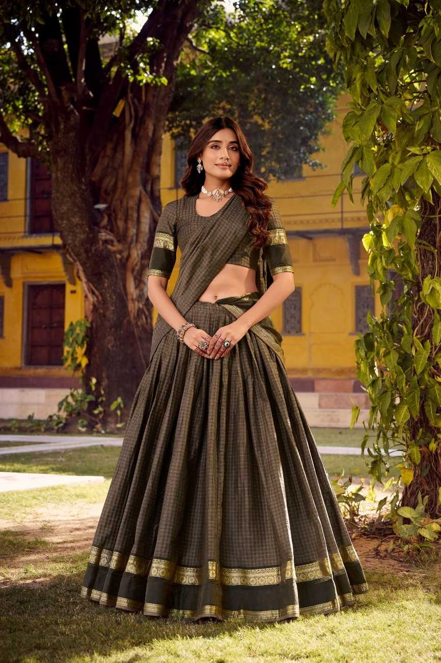 Ynf Cotton KESH134 1900 Lehengas Wholesale Wedding Lehenga Chaniya Choli Lightweight Lehenga Manufacturer- Kapda Export