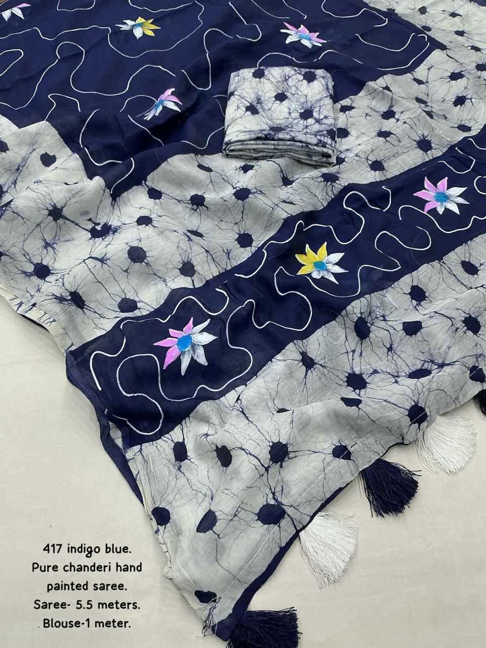 Ynf Cotton KESH433 417 Sarees Wholesale Printed Sarees Chanderi Sarees Batik Sarees Manufacturer- Kapda Export