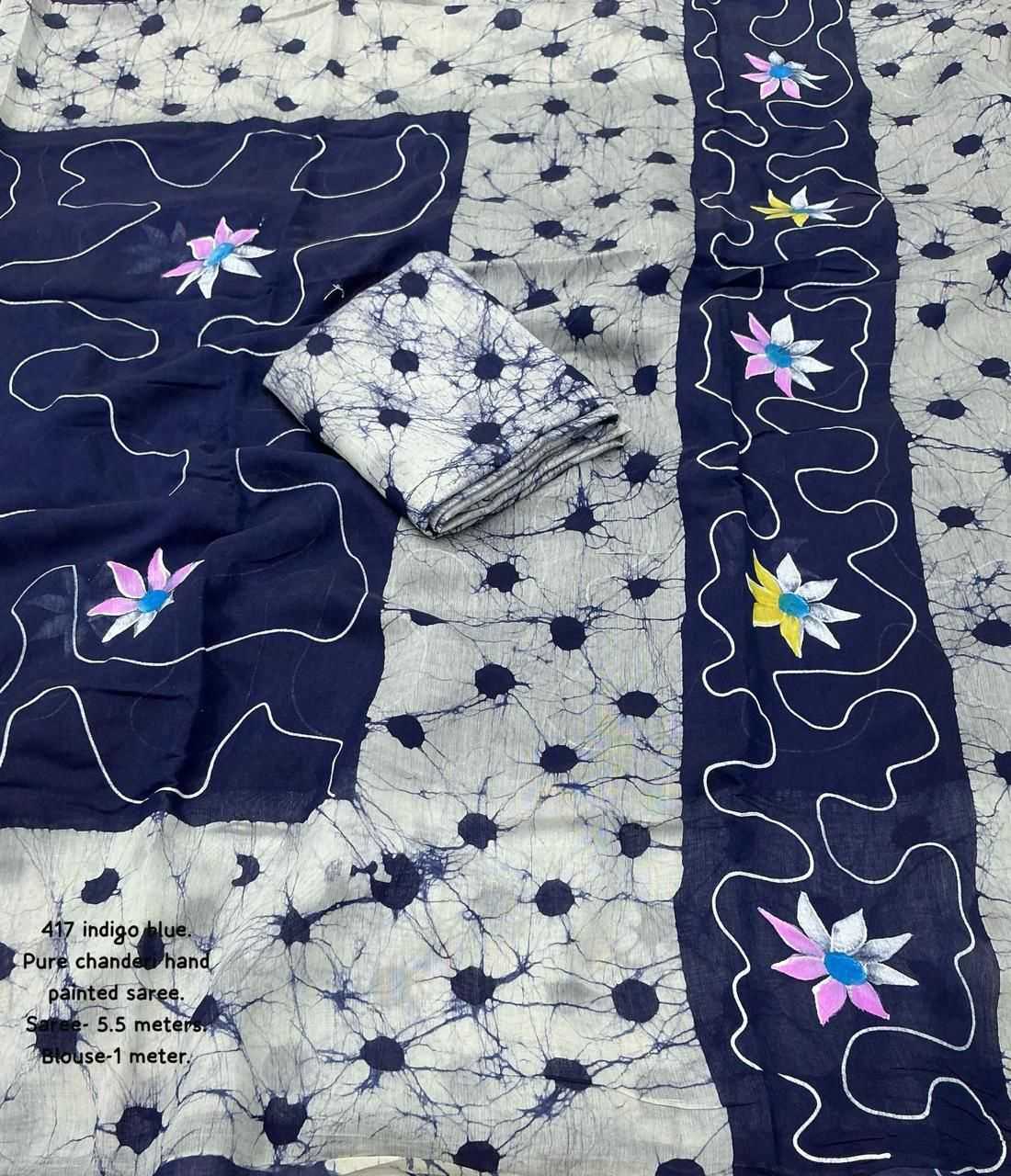 Ynf Cotton KESH433 417 Sarees Wholesale Printed Sarees Chanderi Sarees Batik Sarees Manufacturer- Kapda Export