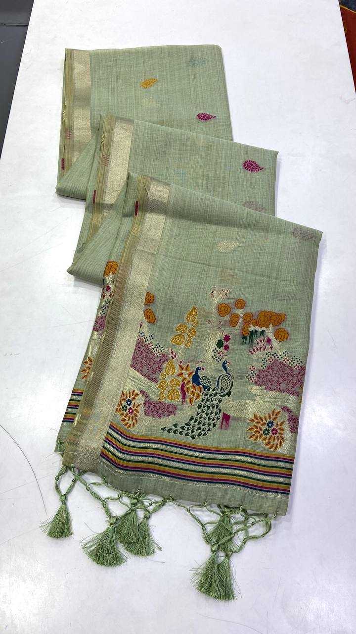 Ynf Cotton KESH488 karishma Sarees Wholesale Printed Sarees Ladies Sarees Embroidered Sarees Manufacturer- Kapda Export