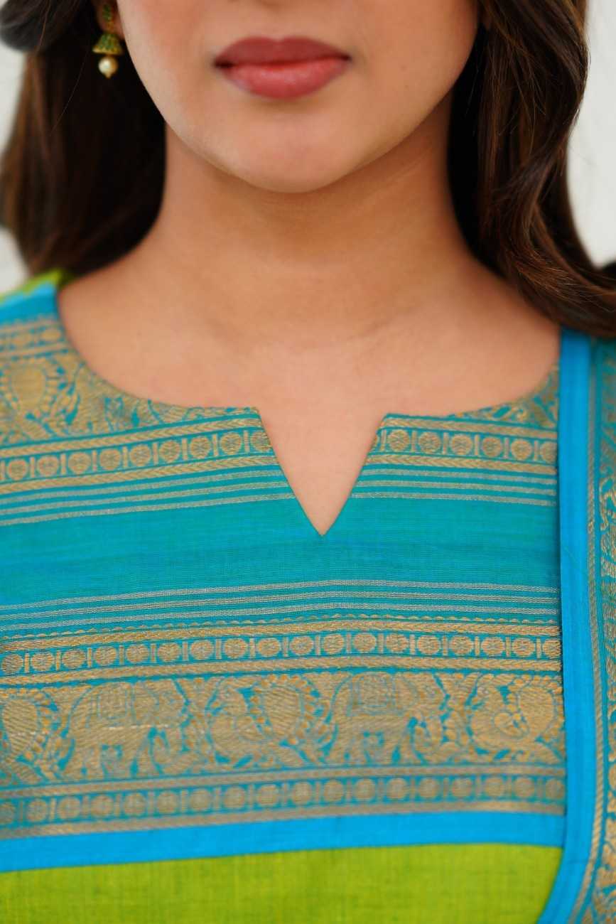 Ynf Cotton KESH545 Meera Suits & Dresses Wholesale Ladies Silk Suit Party wear suits Off-Shoulder Dresses Manufacturer- Kapda Export