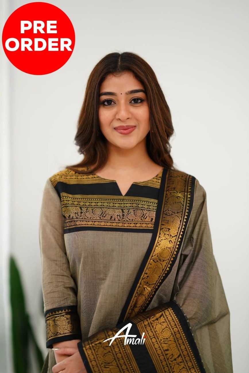 Ynf Cotton KESH545 Meera Suits & Dresses Wholesale Ladies Silk Suit Party wear suits Off-Shoulder Dresses Manufacturer- Kapda Export