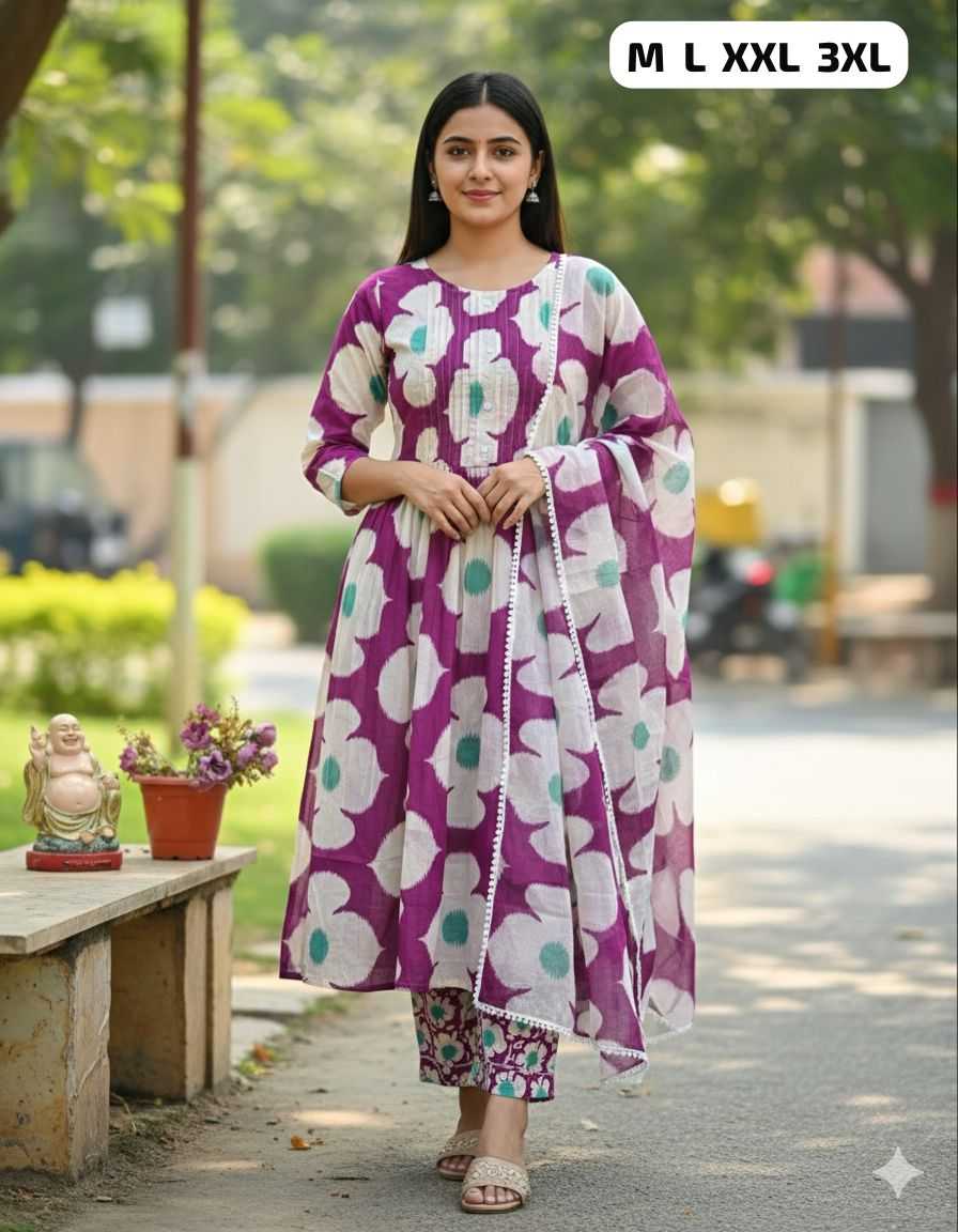 Ynf Cotton KESH594 ARHIKA Kurti Wholesale Anarkali Kurtis Embroidered Kurtis Printed Silk Kurti Manufacturer- Kapda Export