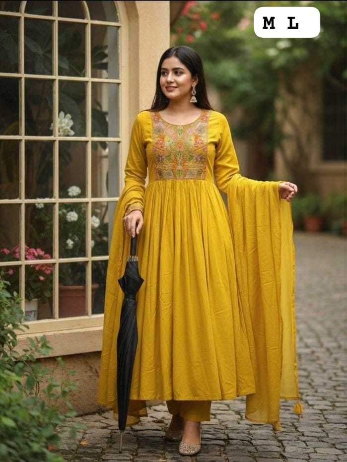 Ynf Cotton KESH594 ARHIKA Kurti Wholesale Anarkali Kurtis Embroidered Kurtis Printed Silk Kurti Manufacturer- Kapda Export