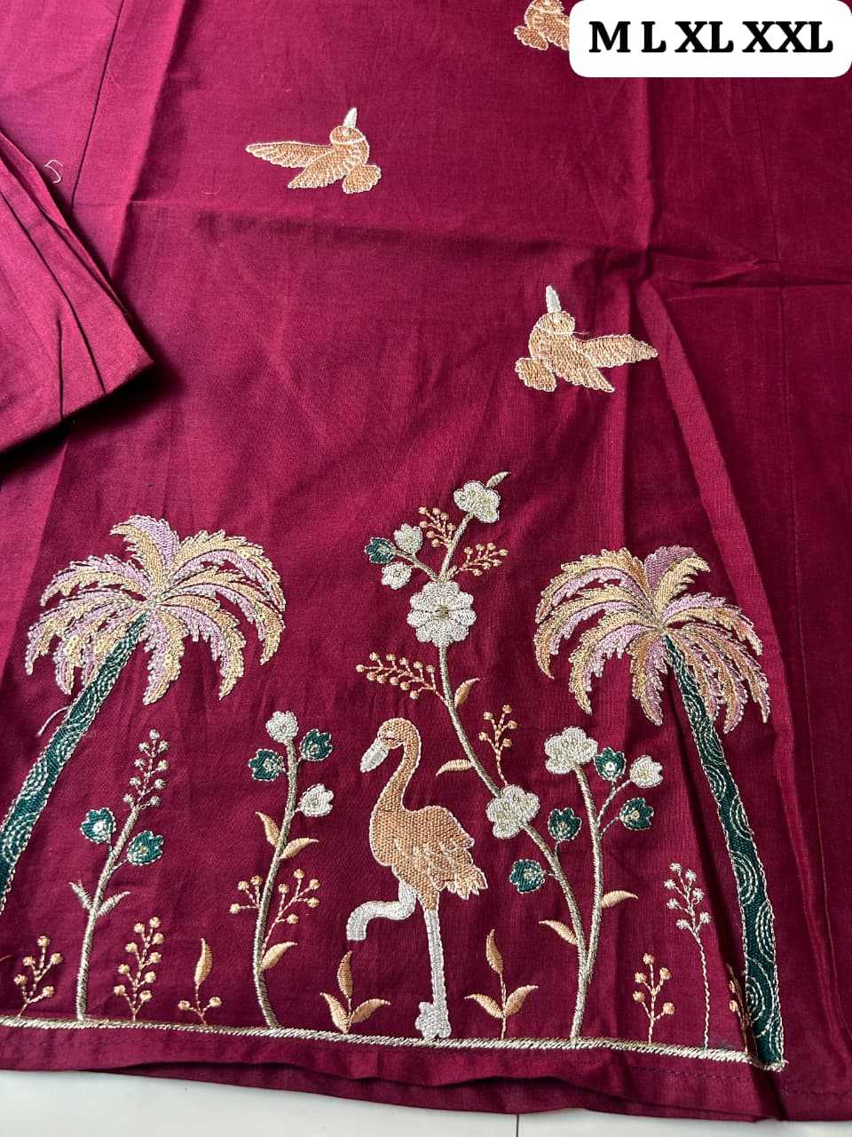 Ynf Cotton KESH594 KISAN Suits & Dresses Festive Collections Wholesale Embroidery Suits Party wear suits Straight Cut Suits Manufacturer- Kapda Export