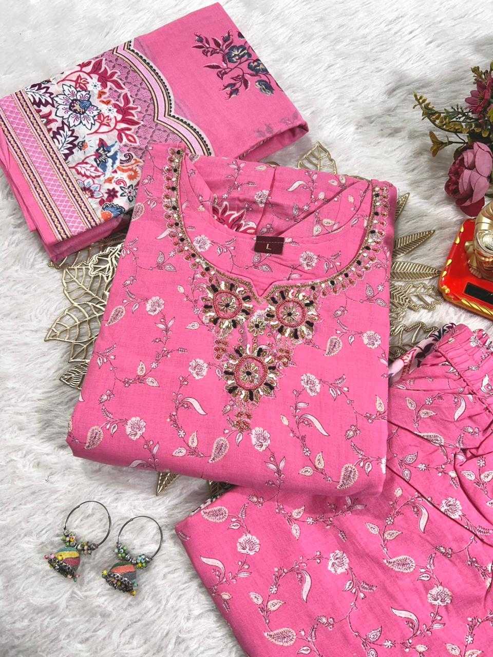 Ynf Cotton KESH594 SAHIL Kurti Wholesale Festive Kurtis Ethnic Kurtis Kurti Bottom With Dupatta Manufacturer- Kapda Export