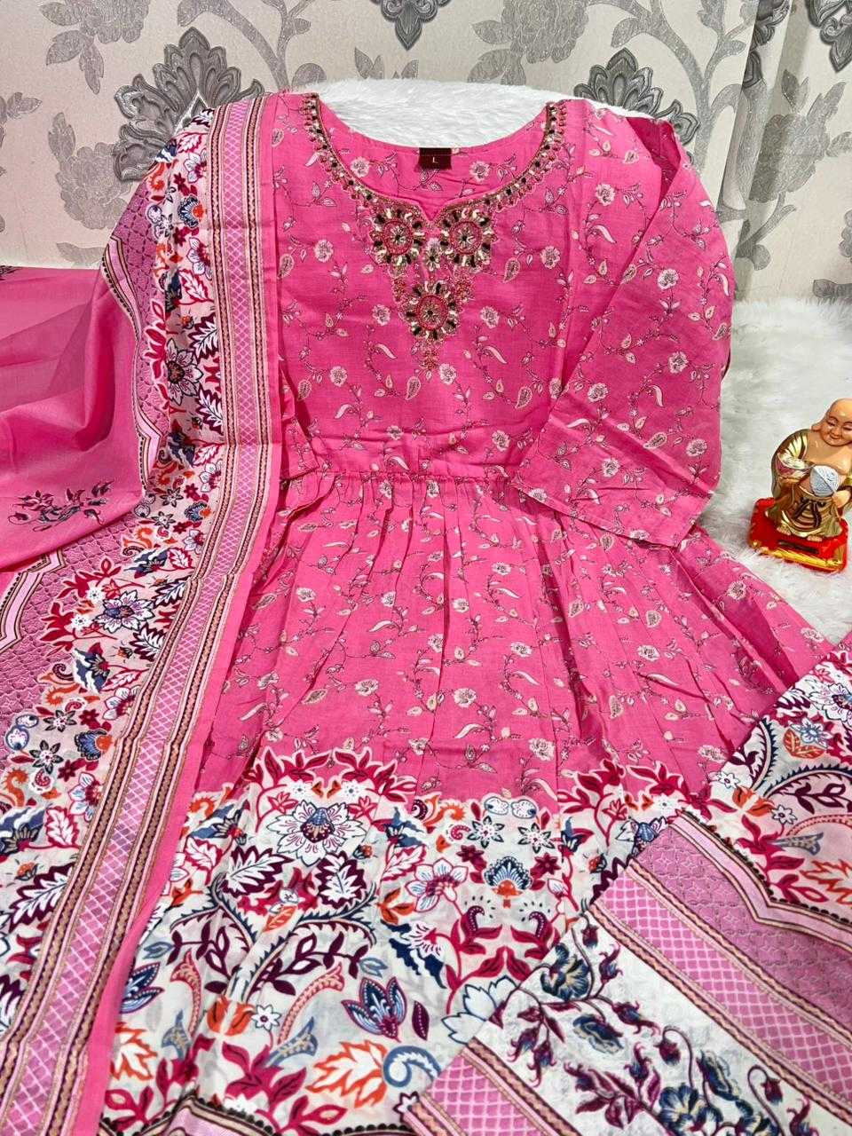 Ynf Cotton KESH594 SAHIL Kurti Wholesale Festive Kurtis Ethnic Kurtis Kurti Bottom With Dupatta Manufacturer- Kapda Export