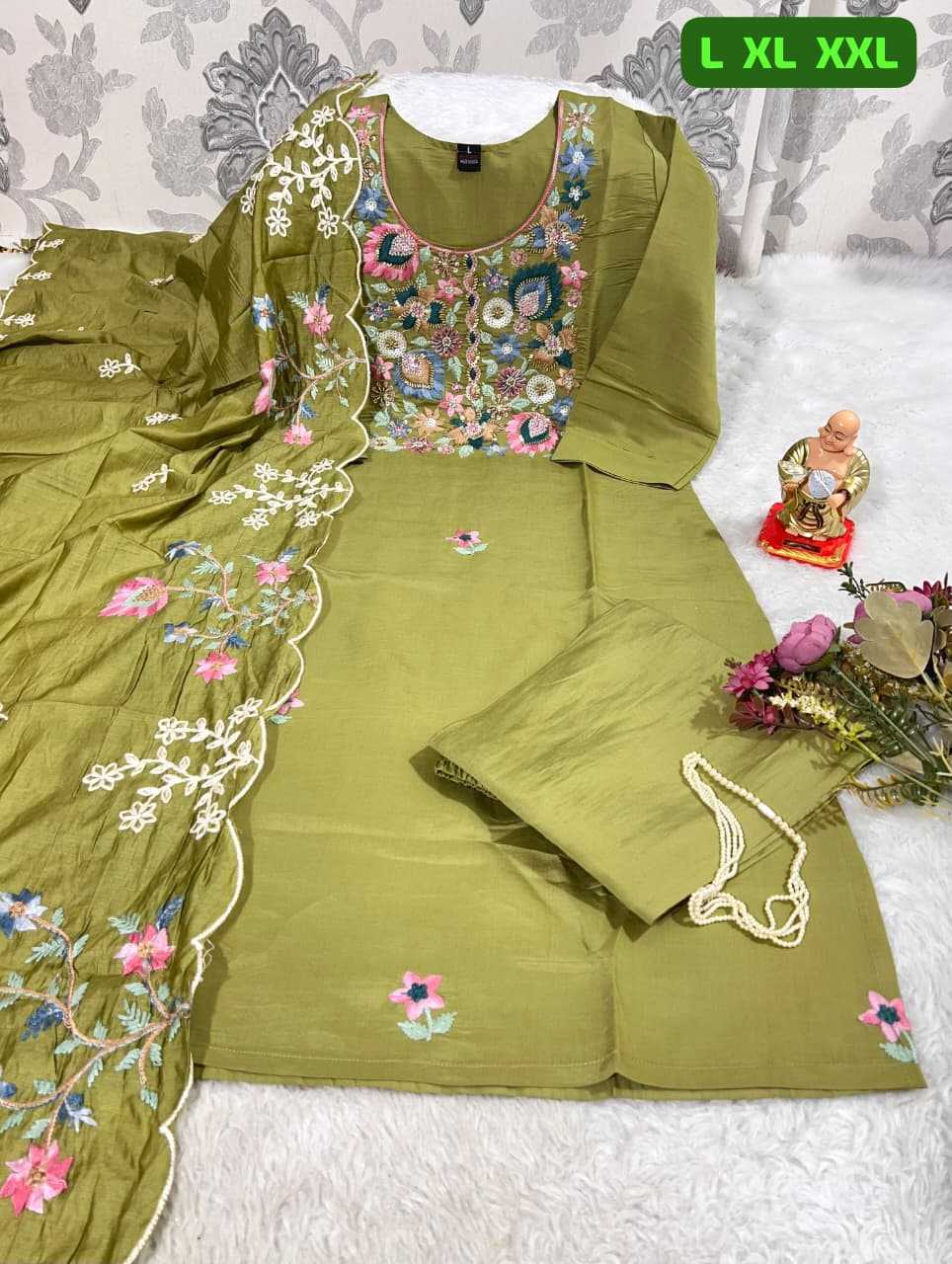 Ynf Cotton KESH594 SUJITA Suits & Dresses Festive Collections Wholesale Embroidery Suits Long Kurti Suits Eid Collections Manufacturer- Kapda Export