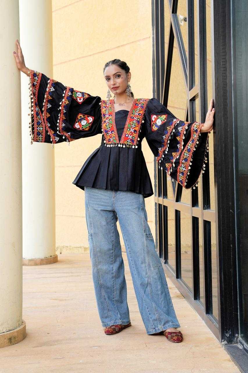 Ynf Cotton KESH643 41 Suits & Dresses Festive Collections Wholesale Embroidered Dresses Cotton Dresses Navratri Dresses Manufacturer- Kapda Export