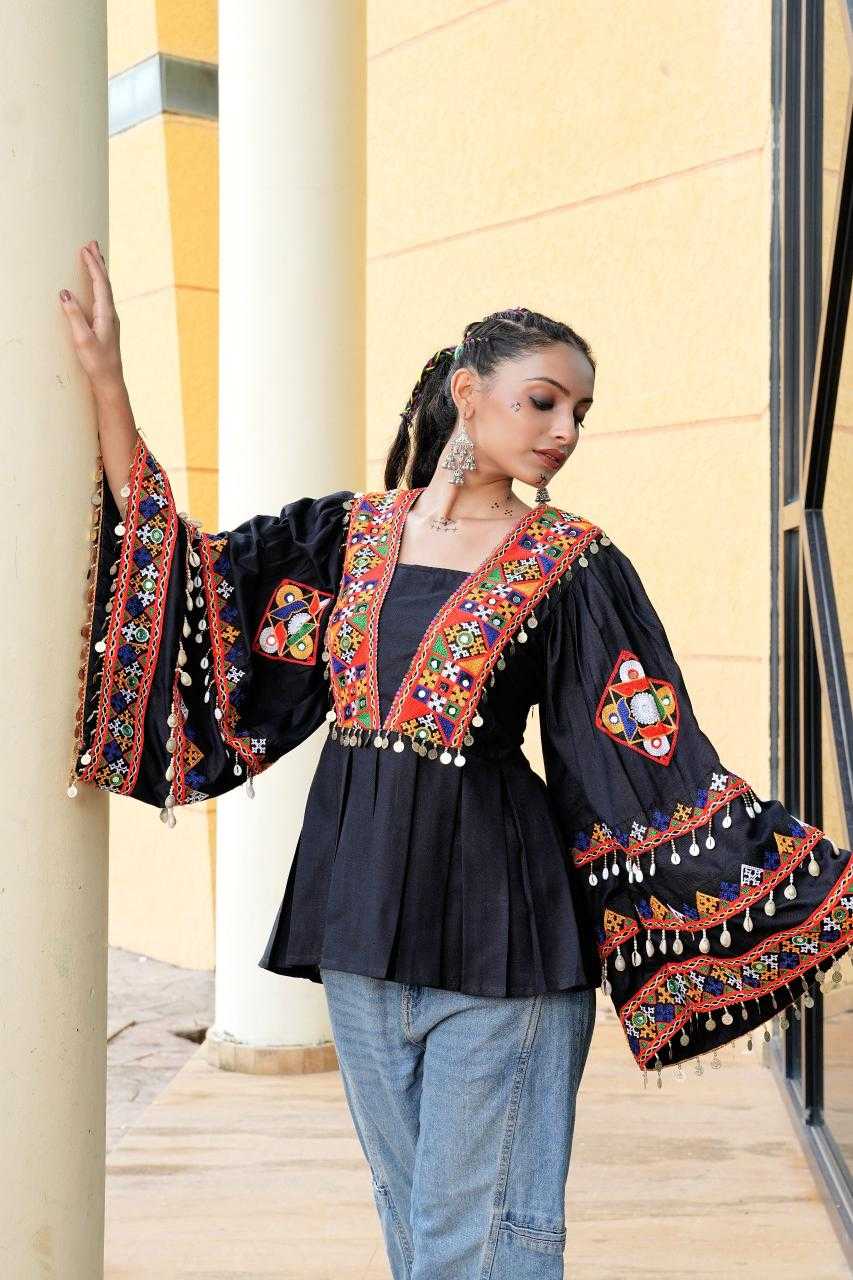 Ynf Cotton KESH643 41 Suits & Dresses Festive Collections Wholesale Embroidered Dresses Cotton Dresses Navratri Dresses Manufacturer- Kapda Export