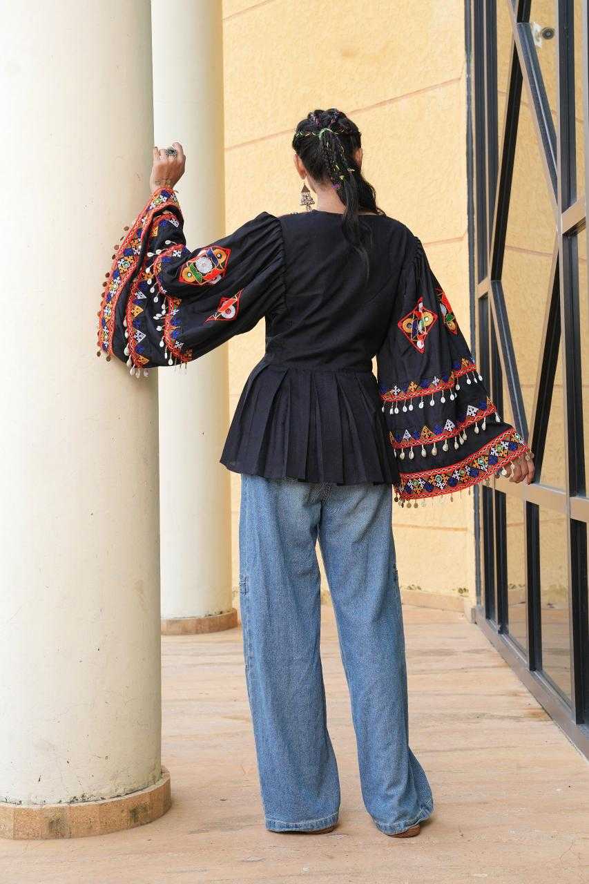 Ynf Cotton KESH643 41 Suits & Dresses Festive Collections Wholesale Embroidered Dresses Cotton Dresses Navratri Dresses Manufacturer- Kapda Export