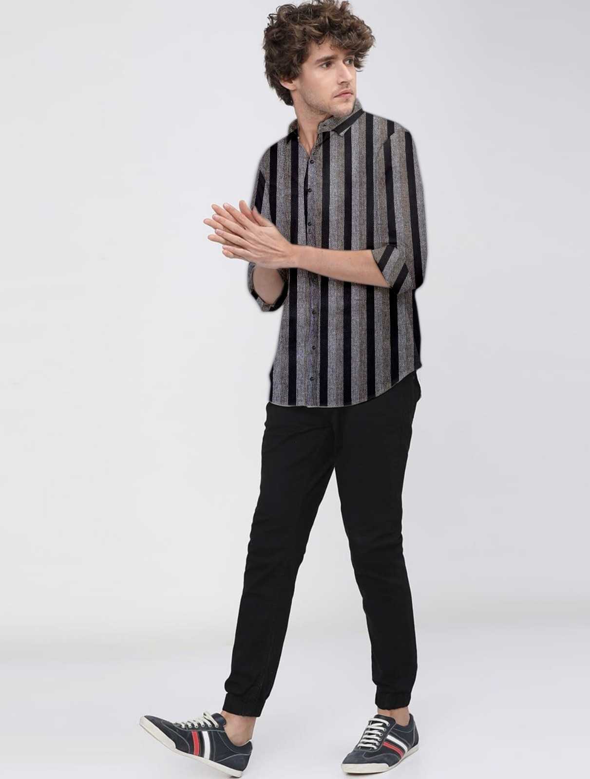 Ynf Cotton KESH662 ST164 Mens Wear Wholesale Casual Wear Mens Shirt Mens Printed Shirts Manufacturer- Kapda Export