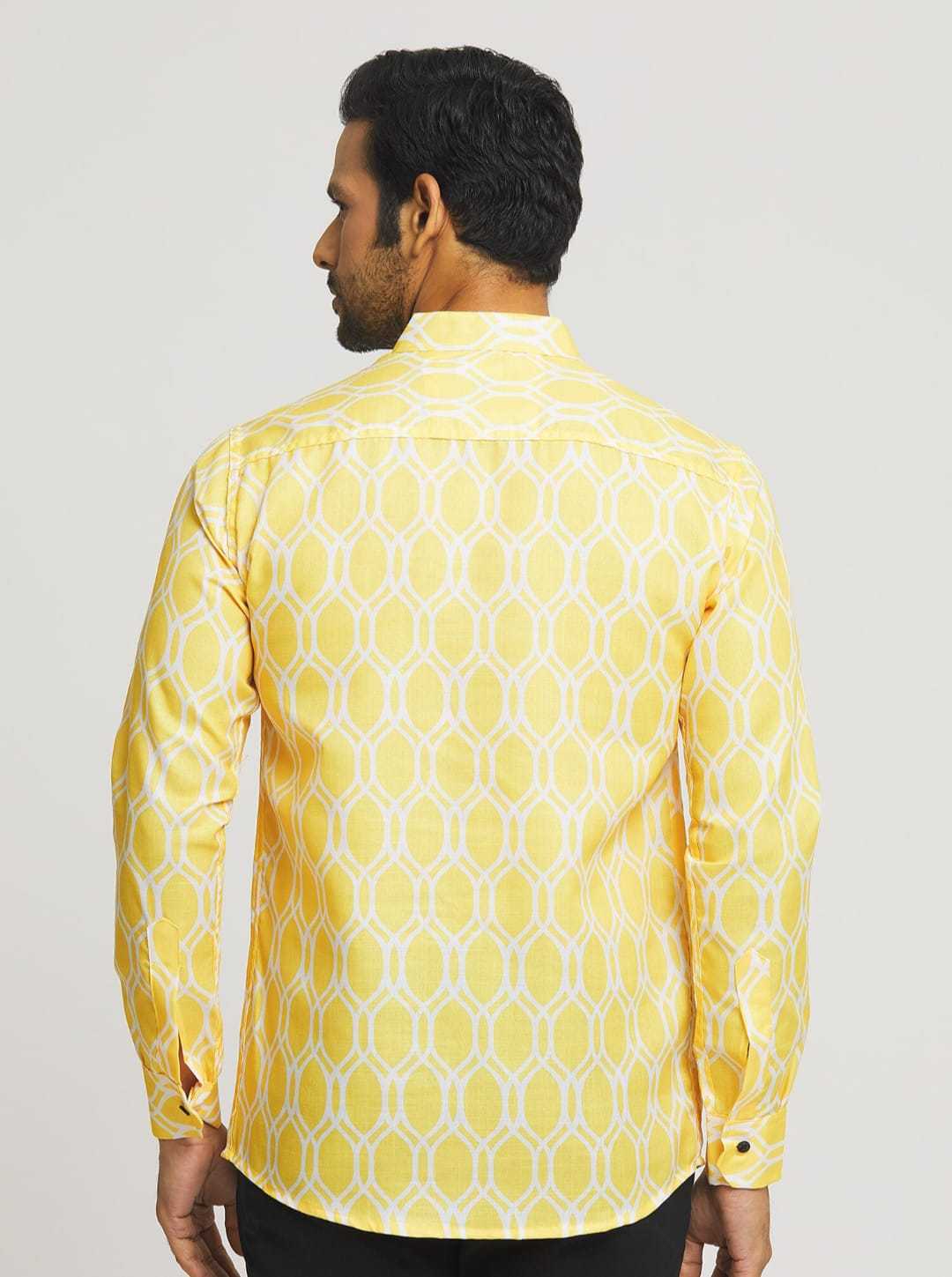 Ynf Cotton KESH662 ST83 Mens Wear Wholesale Mens Suits Casual Wear Mens Printed Shirts Manufacturer- Kapda Export