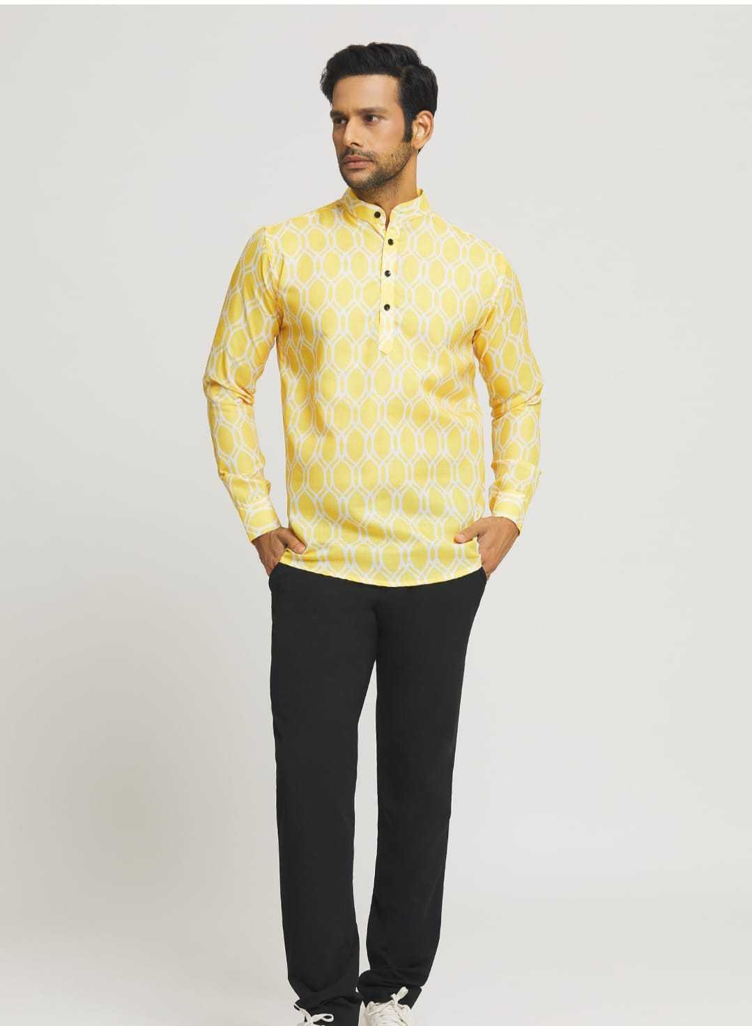 Ynf Cotton KESH662 ST83 Mens Wear Wholesale Mens Suits Casual Wear Mens Printed Shirts Manufacturer- Kapda Export