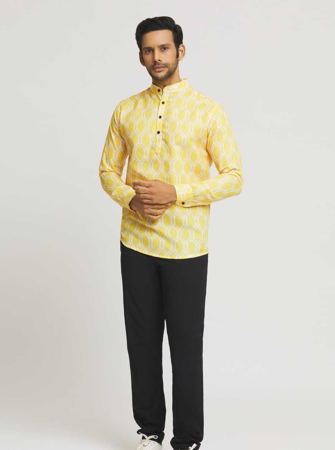 Ynf Cotton KESH662 ST83 Mens Wear Wholesale Mens Suits Casual Wear Mens Printed Shirts Manufacturer- Kapda Export