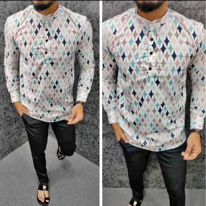 Ynf Cotton KESH662 ST85 Mens Wear Wholesale Mens Suits Casual Wear Mens Printed Shirts Manufacturer- Kapda Export
