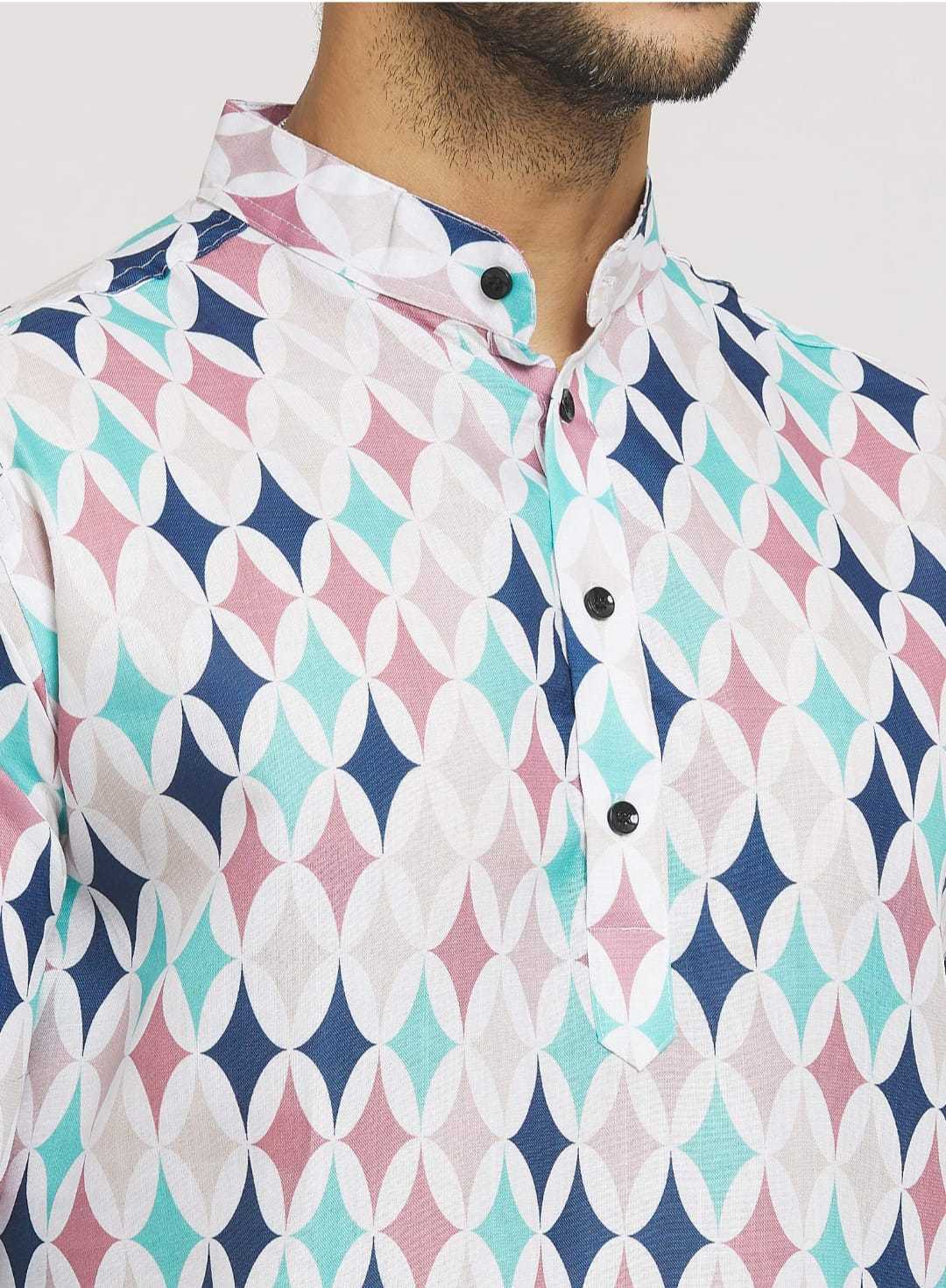 Ynf Cotton KESH662 ST85 Mens Wear Wholesale Mens Suits Casual Wear Mens Printed Shirts Manufacturer- Kapda Export