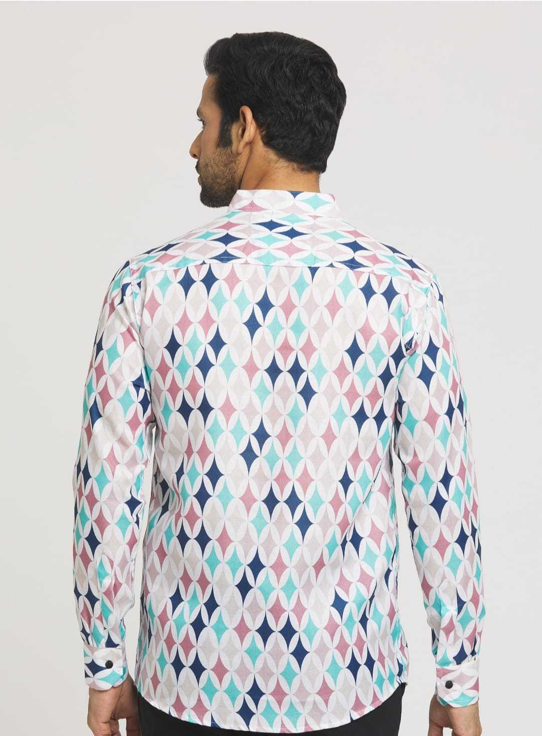 Ynf Cotton KESH662 ST85 Mens Wear Wholesale Mens Suits Casual Wear Mens Printed Shirts Manufacturer- Kapda Export