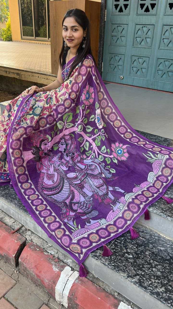 Ynf Cotton RIN207 2286 Sarees Wholesale Printed Sarees Cotton Linen Sarees Ladies Sarees Manufacturer- Kapda Export