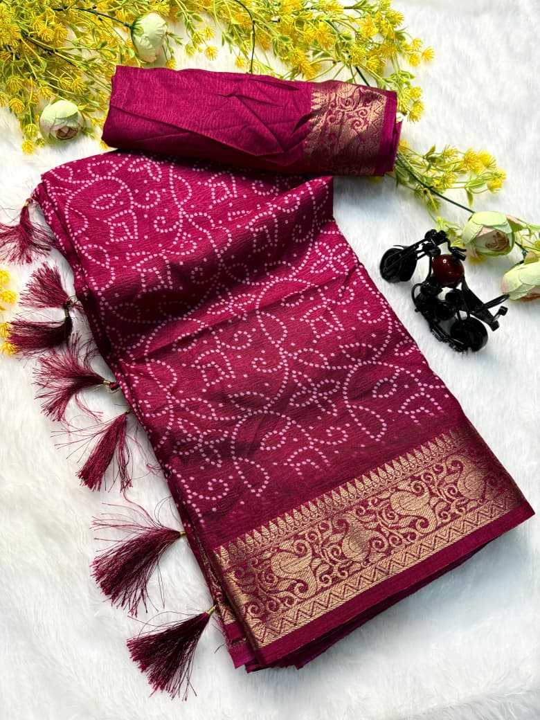 Ynf Crush Silk KESH573 MITALI Sarees Wholesale Ladies Sarees Festive Sarees Bandhani Sarees Manufacturer- Kapda Export