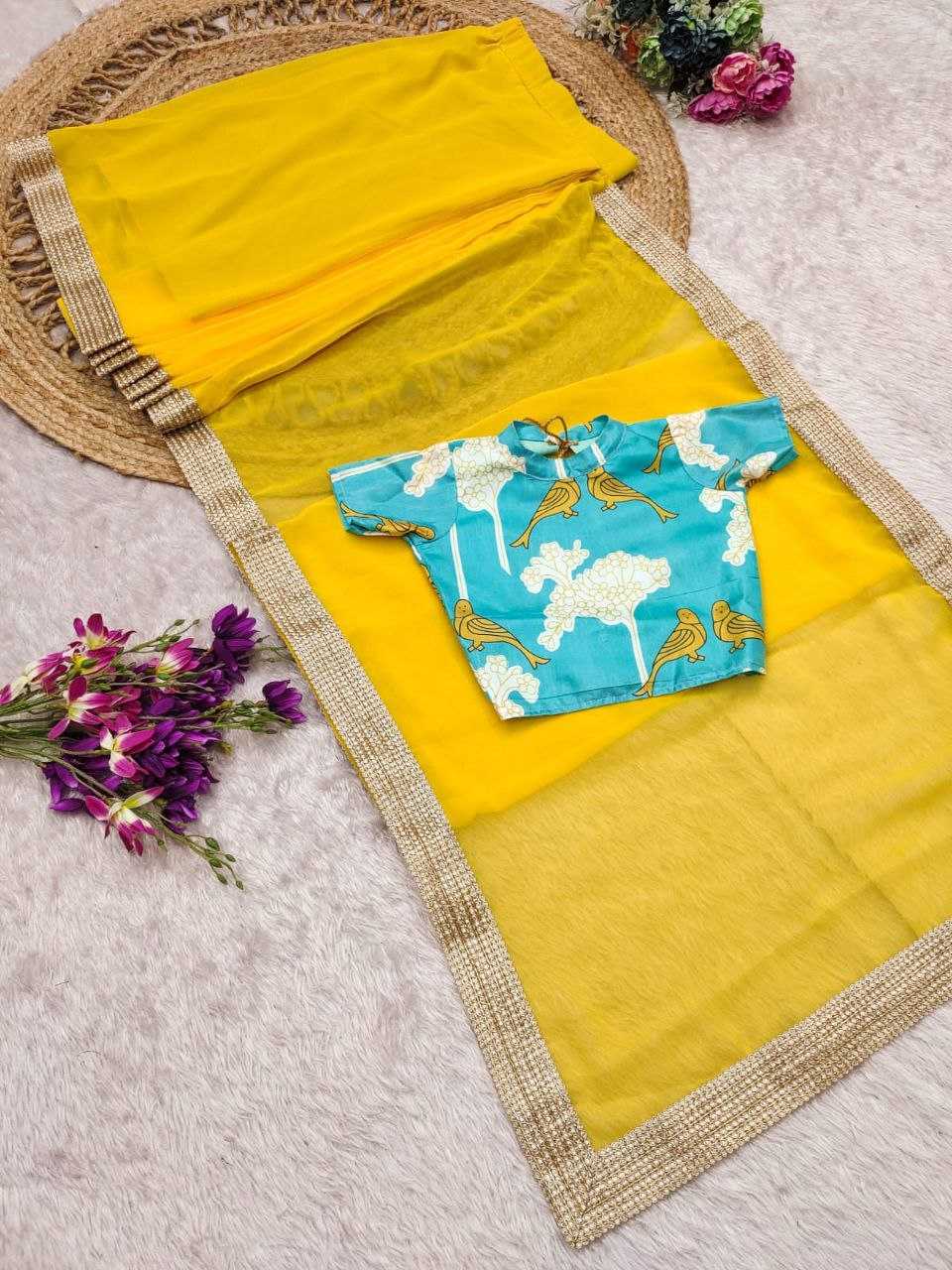 Ynf Dola Silk KESH505 006 Kids Wear Wholesale Kids Saree Dress Kids Traditional Outfits Kids Party Wear Ethnic Manufacturer- Kapda Export