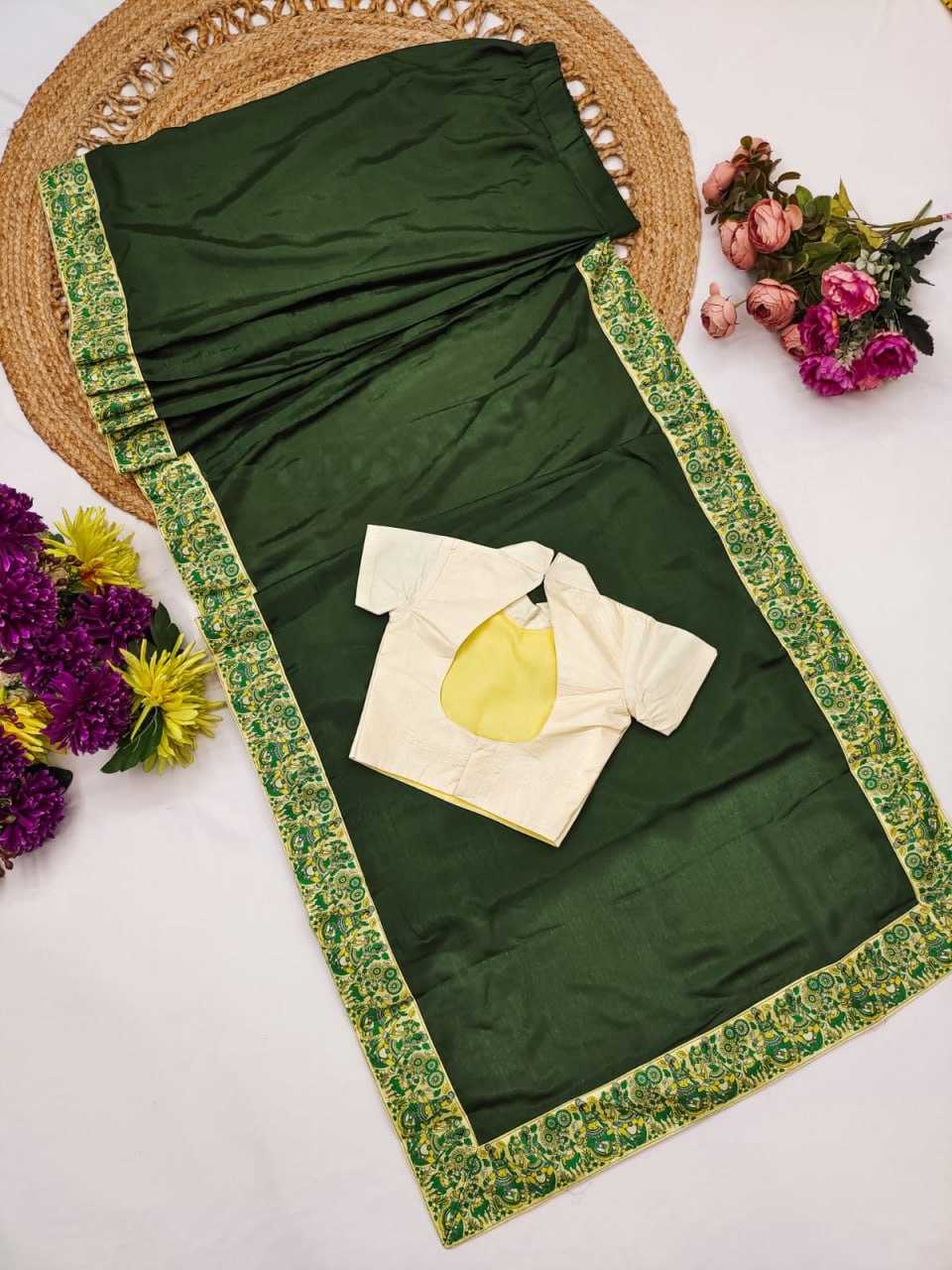 Ynf Dola Silk KESH505 018 Kids Wear Wholesale Kids Saree Dress Kids Festive Wear Kids Party Wear Ethnic Manufacturer- Kapda Export