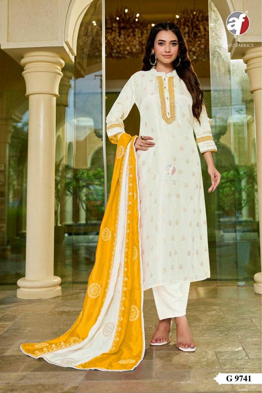 Ynf Dola Silk KESH530 ANUJ 9741 Kurti Wholesale Festive Kurtis Ethnic Kurtis White Kurtis Manufacturer- Kapda Export