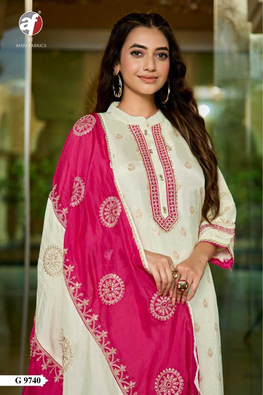 Ynf Dola Silk KESH530 ANUJ 9741 Kurti Wholesale Festive Kurtis Ethnic Kurtis White Kurtis Manufacturer- Kapda Export