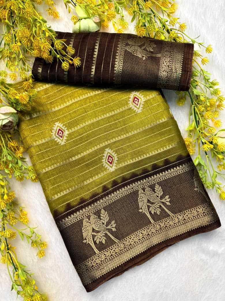 Ynf Dola Silk KESH573 amara Silk Sarees Wholesale Silk Sarees With Contrast Pallu Zari Border Silk Sarees Kalamkari Silk Sarees Manufacturer- Kapda Export