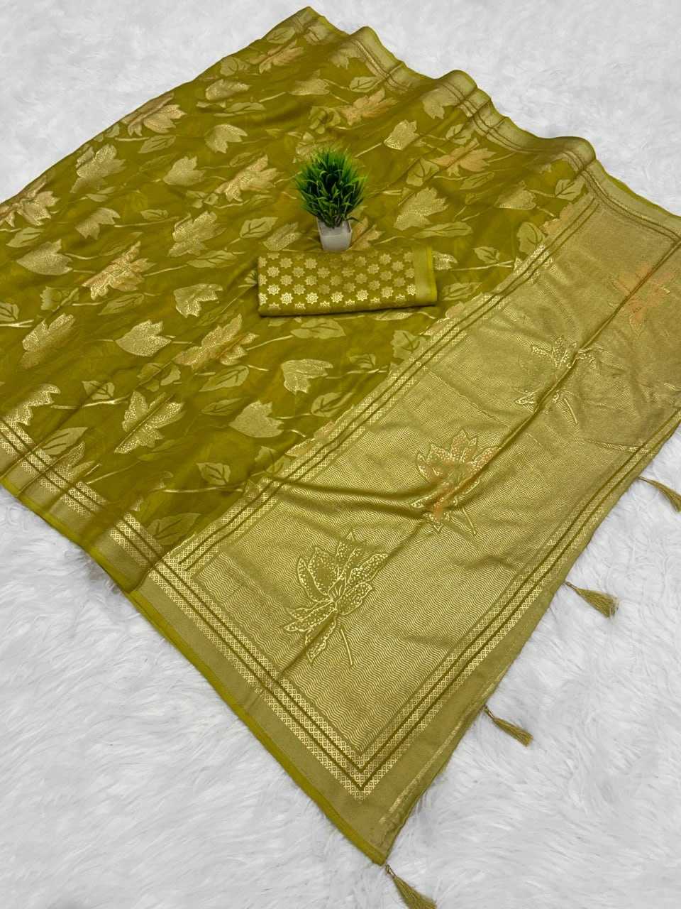 Ynf Dull Moss KESH441 Chandrakala 1 Sarees Wholesale Fancy Sarees Printed Sarees Brasso Sarees Manufacturer- Kapda Export
