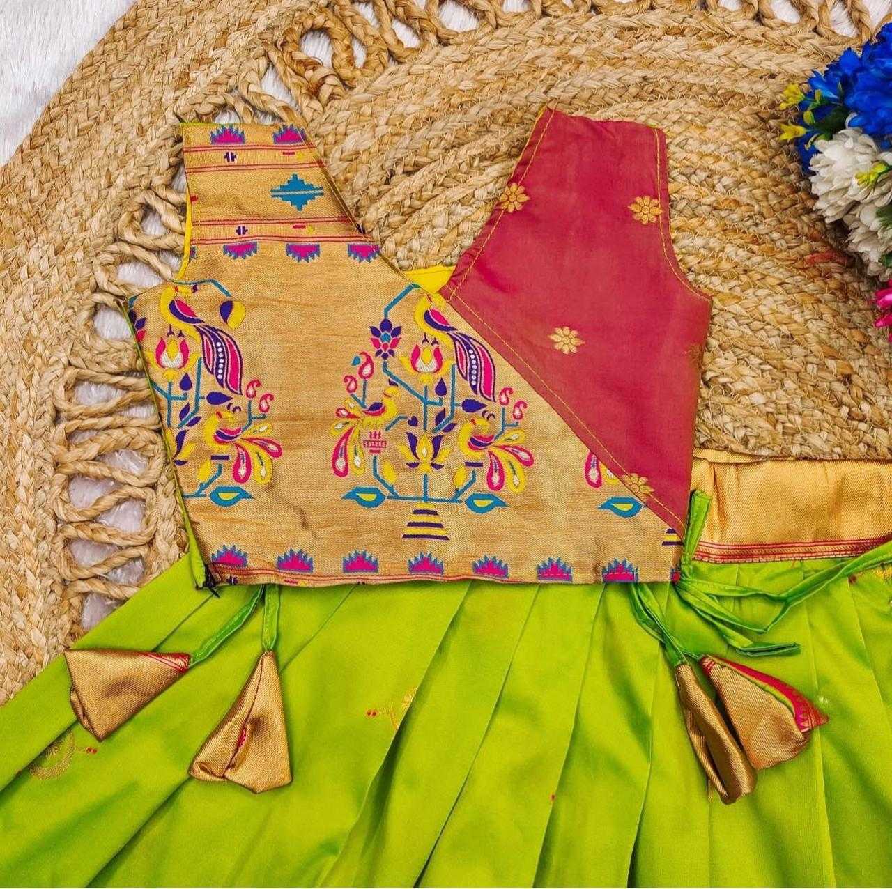 Ynf Fancy KESH503 8095 Kids Wear Wholesale Kids Traditional Outfits Kids Festive Wear Kids Navratri Outfits Manufacturer- Kapda Export