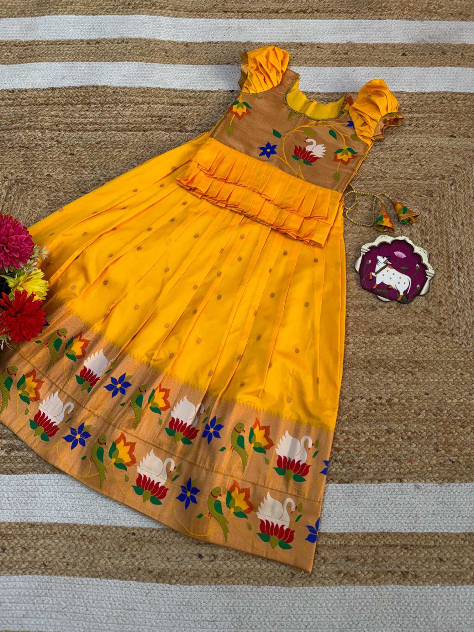 Ynf Fancy KESH503 8150 Kids Wear Wholesale Kids Traditional Outfits Kids Lehenga Choli Kids Navratri Outfits Manufacturer- Kapda Export