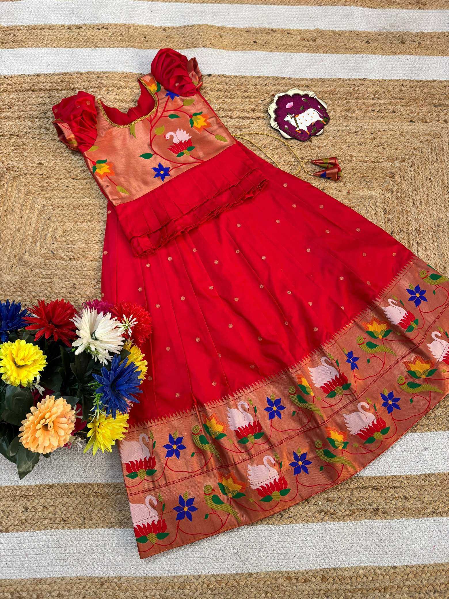 Ynf Fancy KESH503 8150 Kids Wear Wholesale Kids Traditional Outfits Kids Lehenga Choli Kids Navratri Outfits Manufacturer- Kapda Export