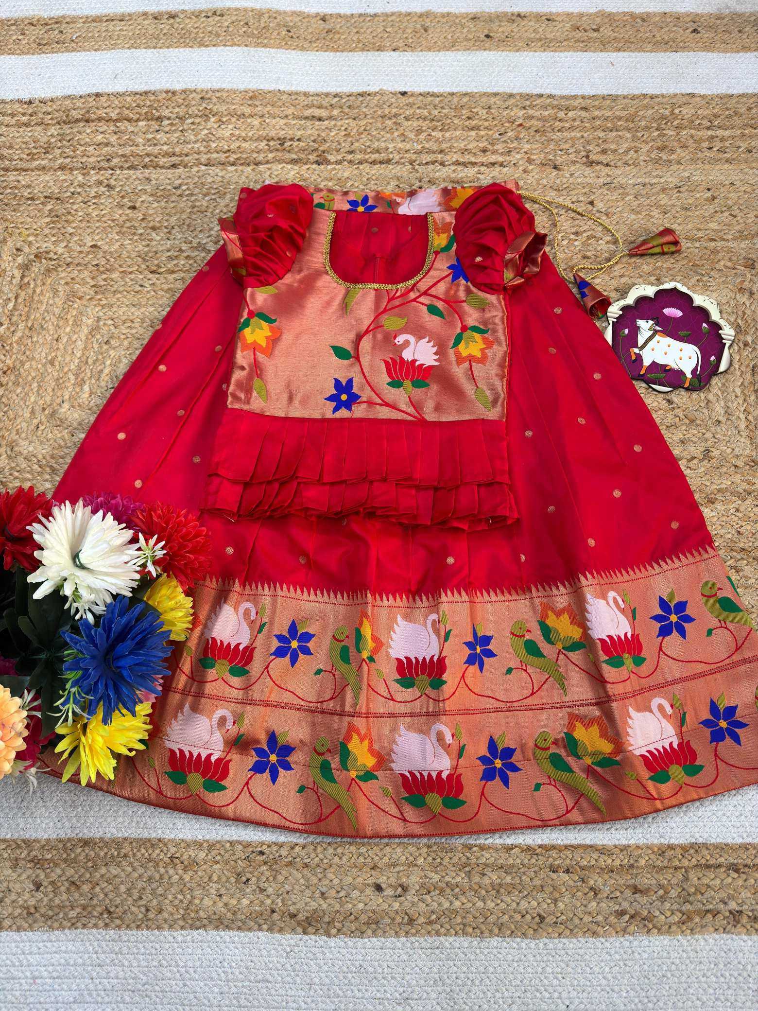 Ynf Fancy KESH503 8150 Kids Wear Wholesale Kids Traditional Outfits Kids Lehenga Choli Kids Navratri Outfits Manufacturer- Kapda Export