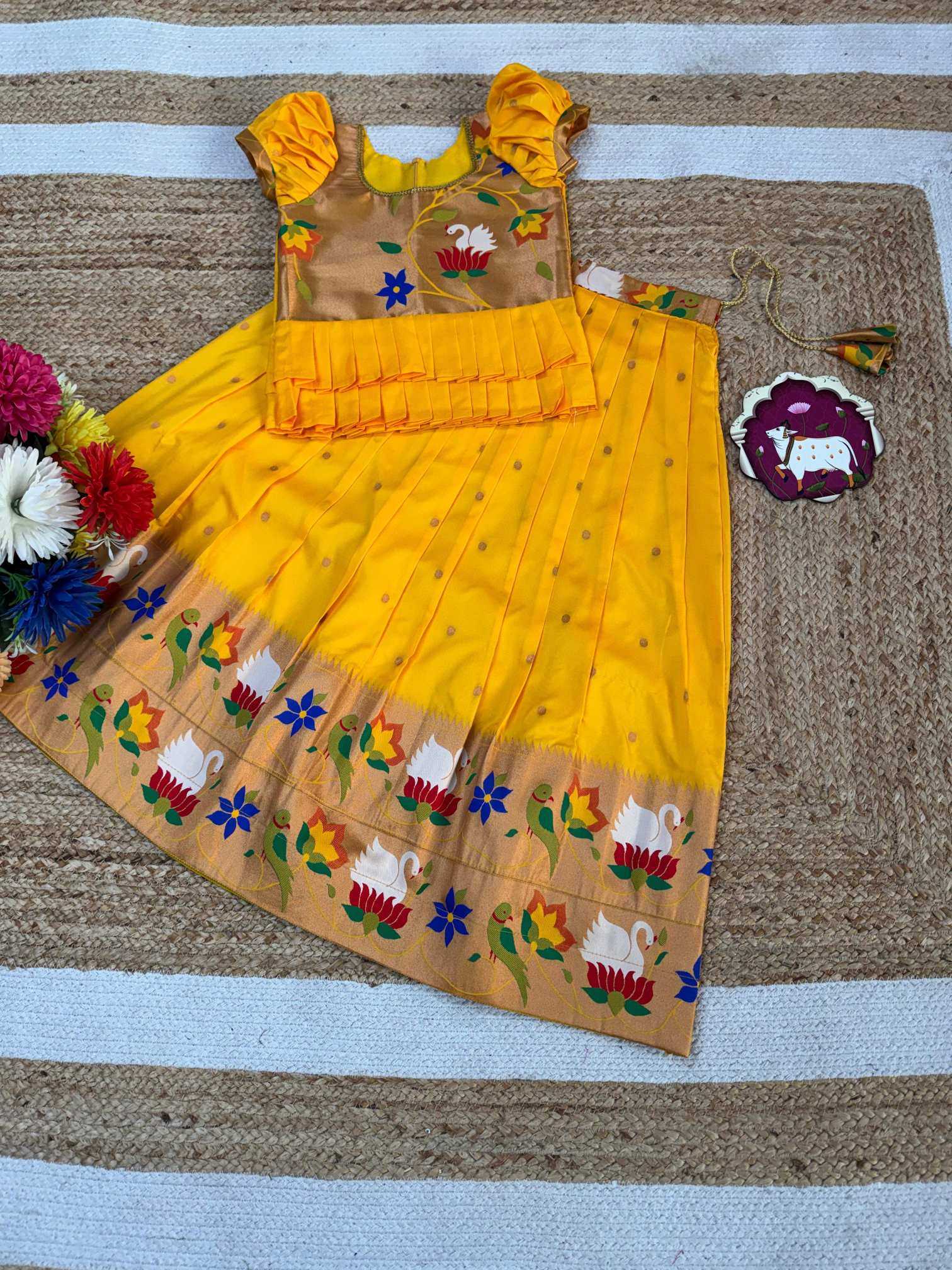 Ynf Fancy KESH503 8150 Kids Wear Wholesale Kids Traditional Outfits Kids Lehenga Choli Kids Navratri Outfits Manufacturer- Kapda Export