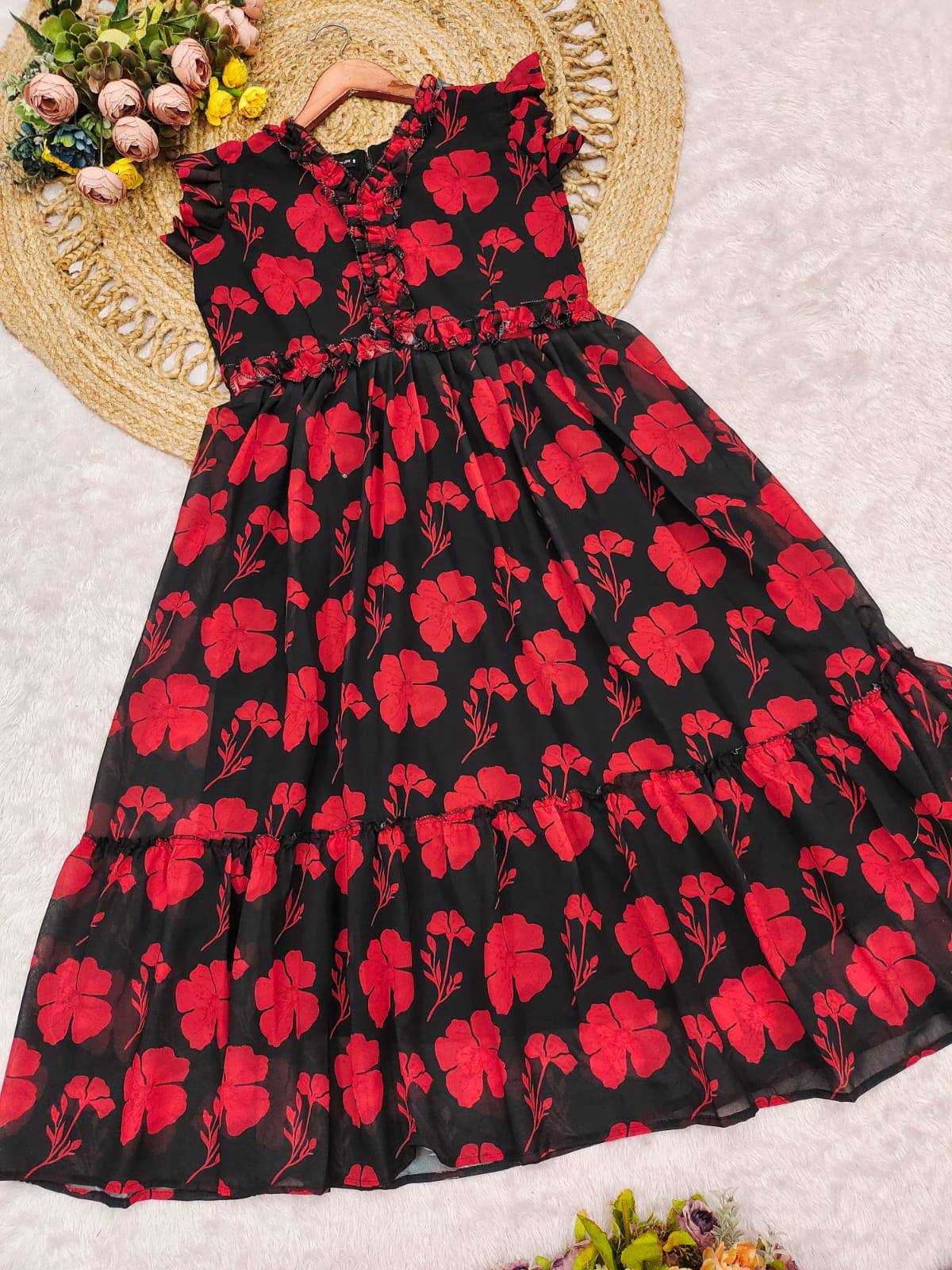 Ynf Faux Georgette KESH210 2439 Suits & Dresses Wholesale Maxi Dresses Party Wear Dresses Silk Dresses Manufacturer- Kapda Export