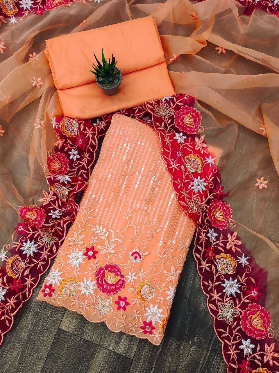 Ynf Faux Georgette KESH628 SABYA SAACHI 36 Suits & Dresses Wholesale Wedding Suits Bridal Suits Designer Suits Manufacturer- Kapda Export