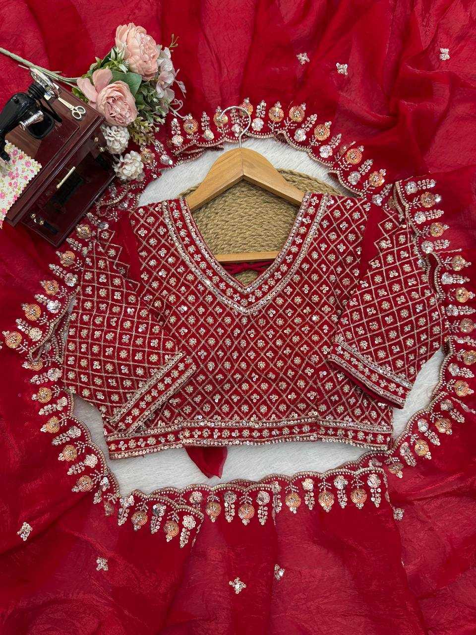 Ynf FENDY RIN133 619 Sarees Wedding Collections Wholesale Designer Sarees Red Sarees Silk Sarees Manufacturer- Kapda Export