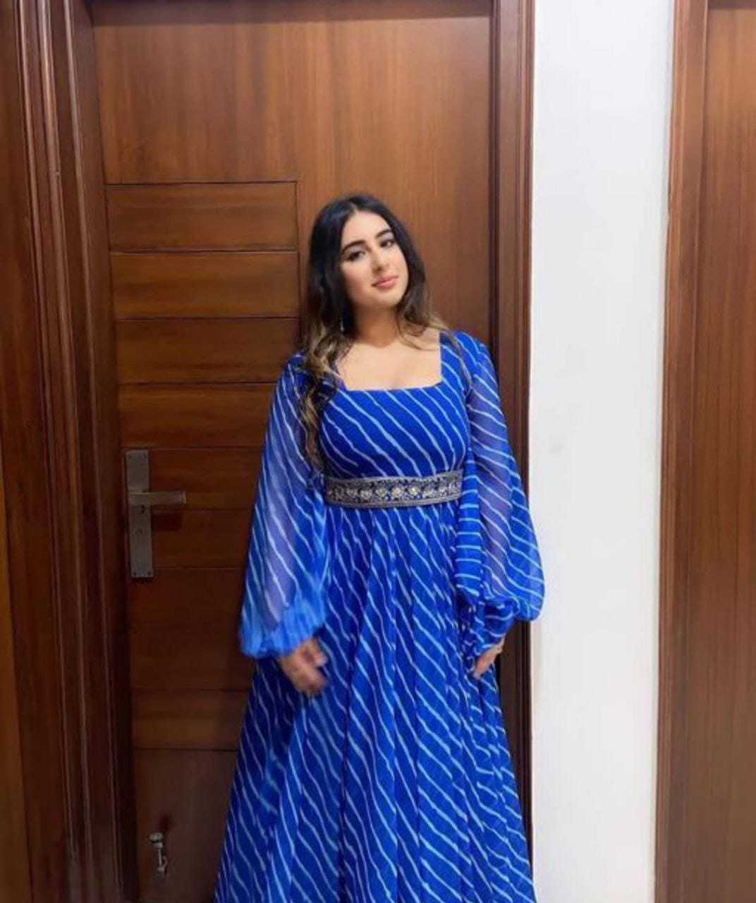 Ynf Georgette KESH559 344 Suits & Dresses Wholesale Silk Dresses Georgette Dresses Gown Dresses Manufacturer- Kapda Export