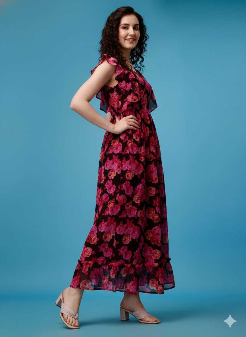 Ynf Georgette KESH559 365 Suits & Dresses Wholesale Designer Suits Printed Dresses Georgette Dresses Manufacturer- Kapda Export